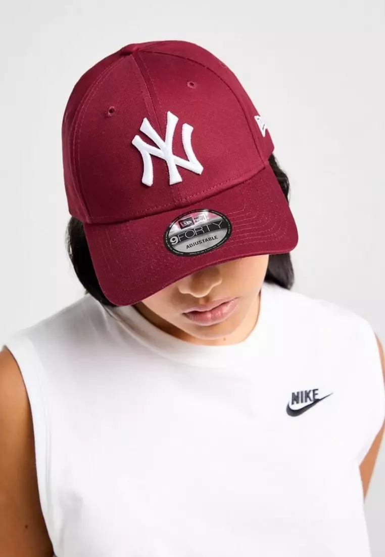 New York Yankees Essential Red 9FORTY 紐約洋基 MLB 棒球帽 (80636012)