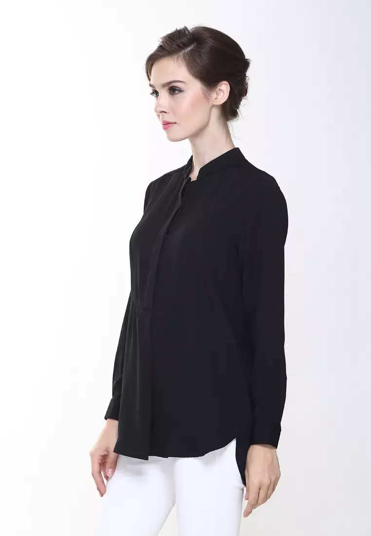 Eva Suit Top in Black