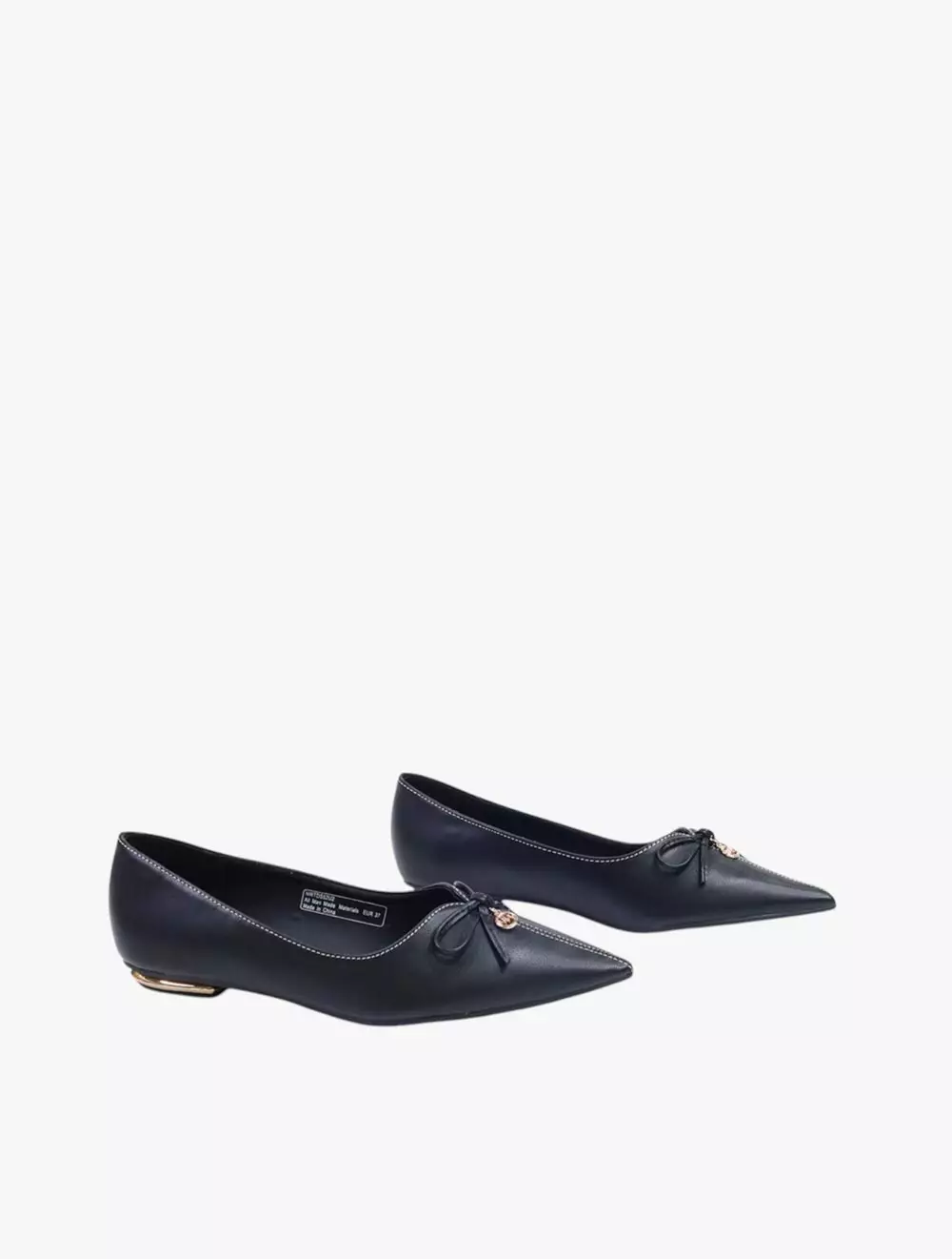 Payless Nine West Womens Glanda Flats - Black_15