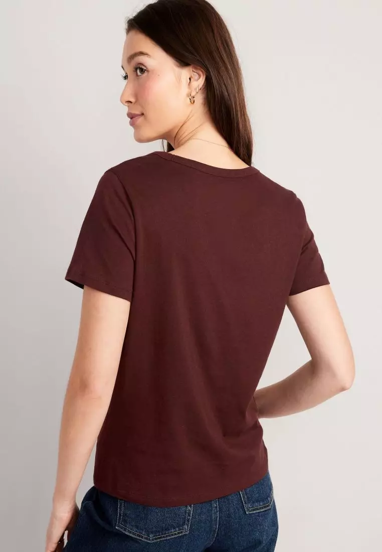 EveryWear V-Neck T-Shirt For Women