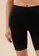 MARKS & SPENCER black M&S Cotton Lace High Rise Cycling Shorts EB951AA8ECFA02GS_4
