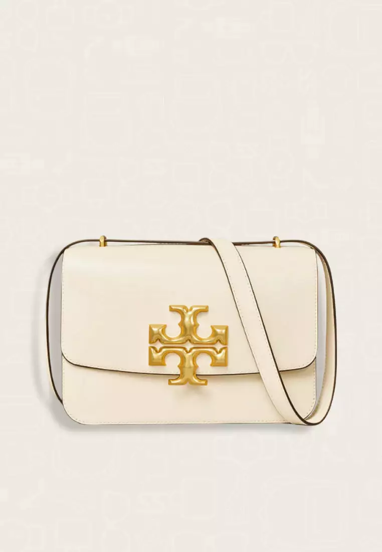 Tory Burch Eleanor Convertible Shoulder Bag New Cream