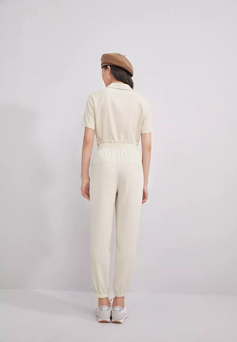 Elastic Waist Jogger Pants