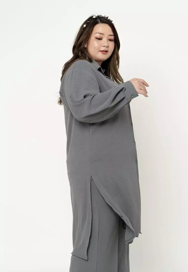 Plus Size Set Jessica Grey