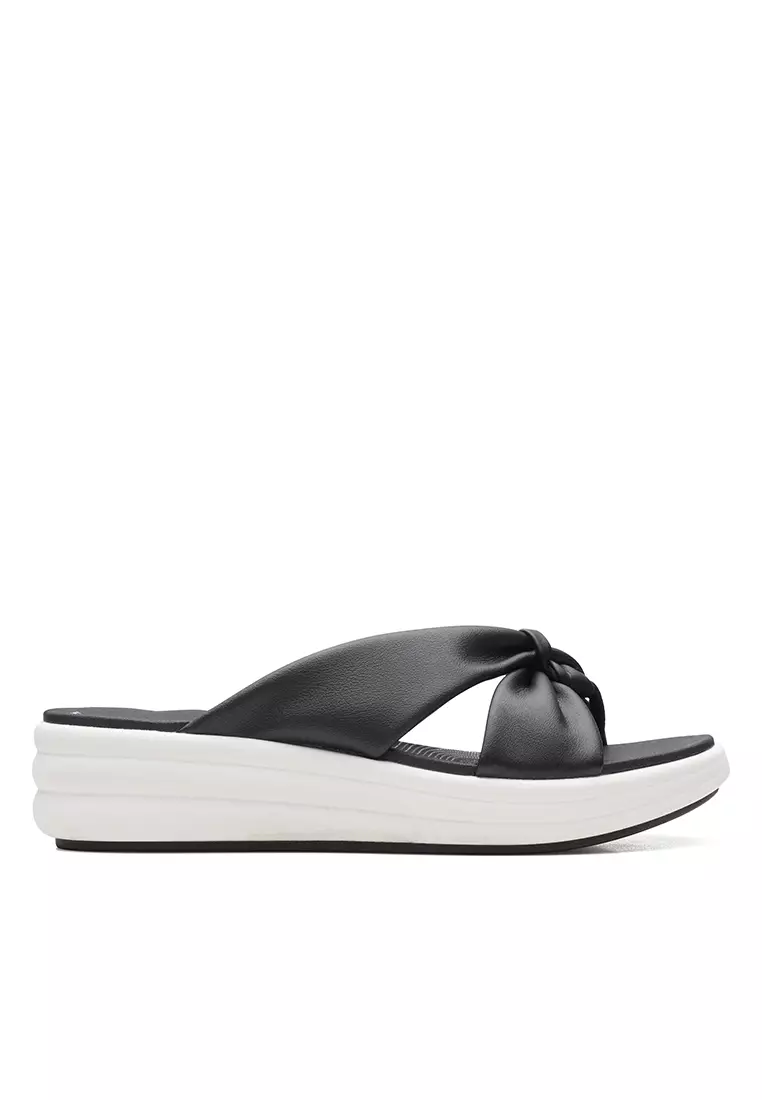 Clarks wedge flip flops hotsell