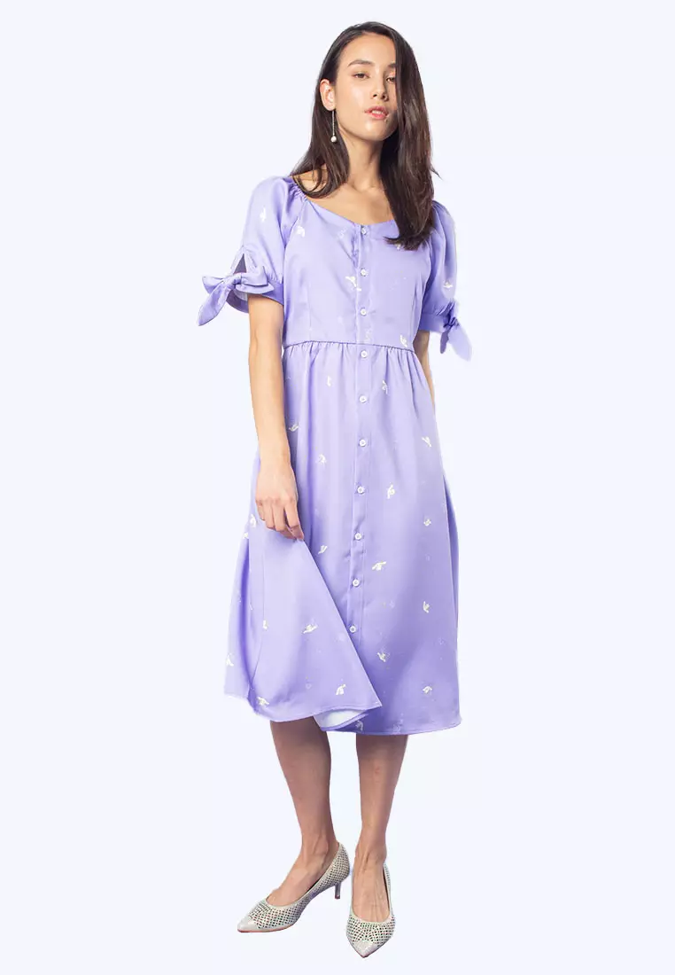 L'zzie LZZIE CINNAMOROLL STARRY NIGHT RIBBON DRESS - PURPLE 2024 | Buy ...