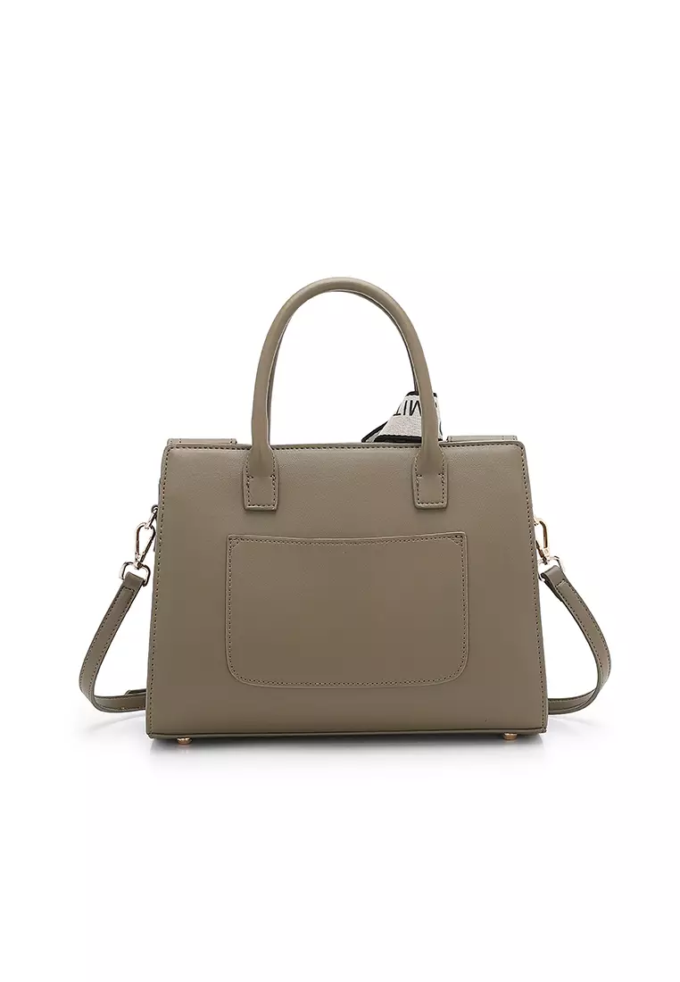 Women's Top Handle Bag / Sling Bag / Crossbody Bag (Tas Selempang / Tas Tangan) - Hijau