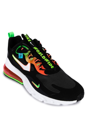 Nike black Men's Air Max 270 React SE Worldwide Sneakers 54697SH42C2293GS_1