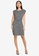 ONLY grey Shoulder Pad Check Short Dress 8AD69AAA7DBB4EGS_4