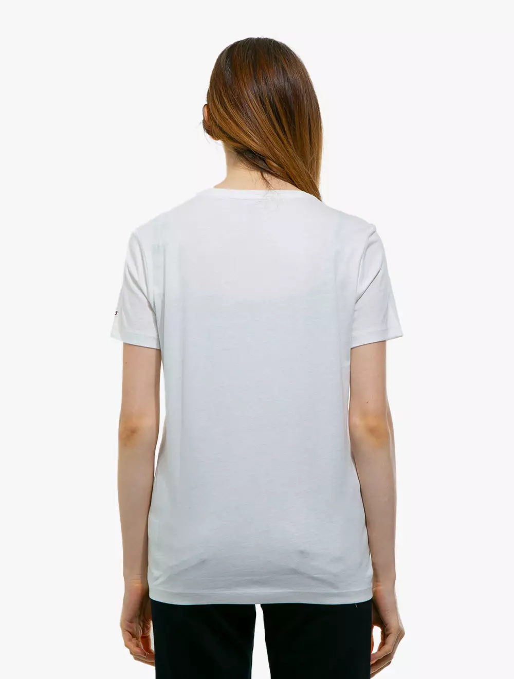 TOMMY HILFIGER - VARSITY HILFIGER REGULAR T-SHIRT - Milk - white