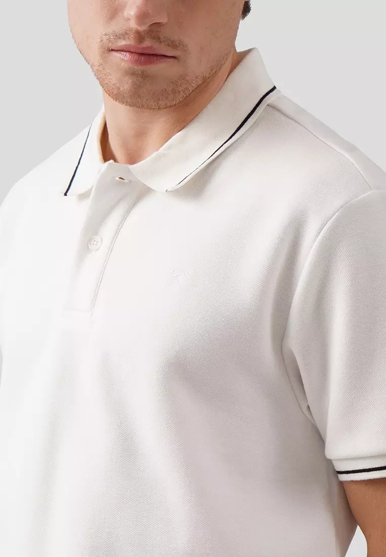 Premium Regular Fit Polo Shirt With Contrast Tipping