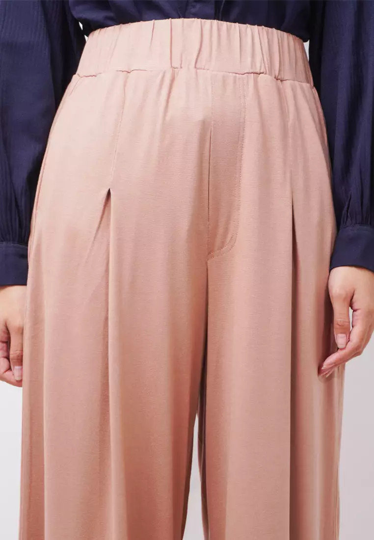 LC025 TDLA Celana Kulot Instacool Wanita kkd khaki