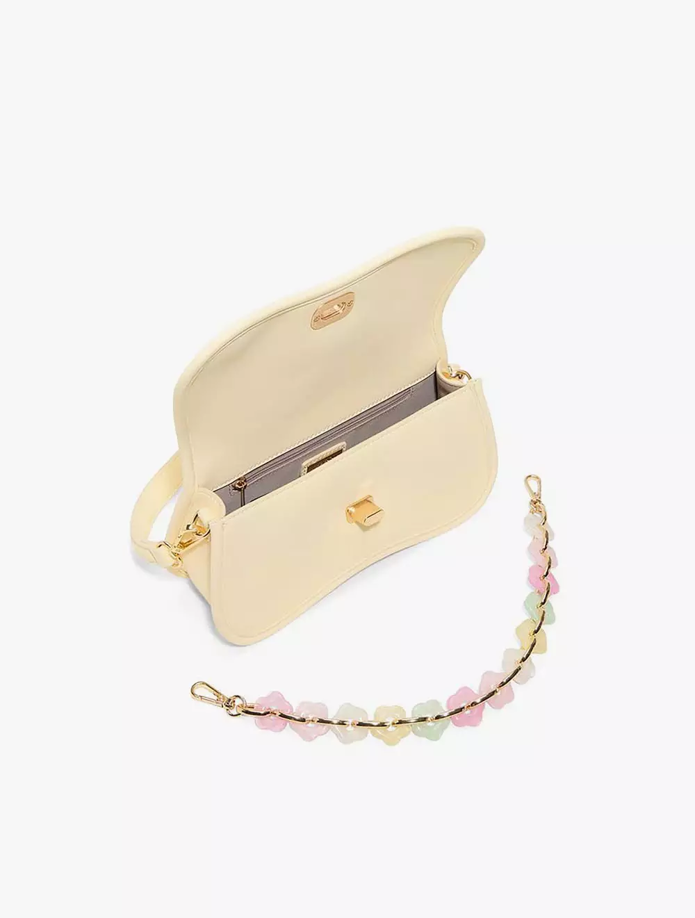 Aldo Clappertina Women's Shoulder Bag - Yellow