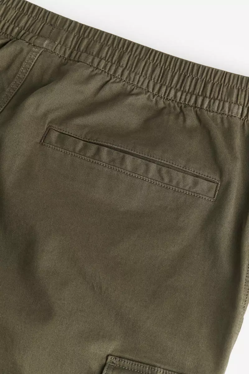 Buy H&M Relaxed Fit Cotton cargo joggers Online ZALORA Malaysia