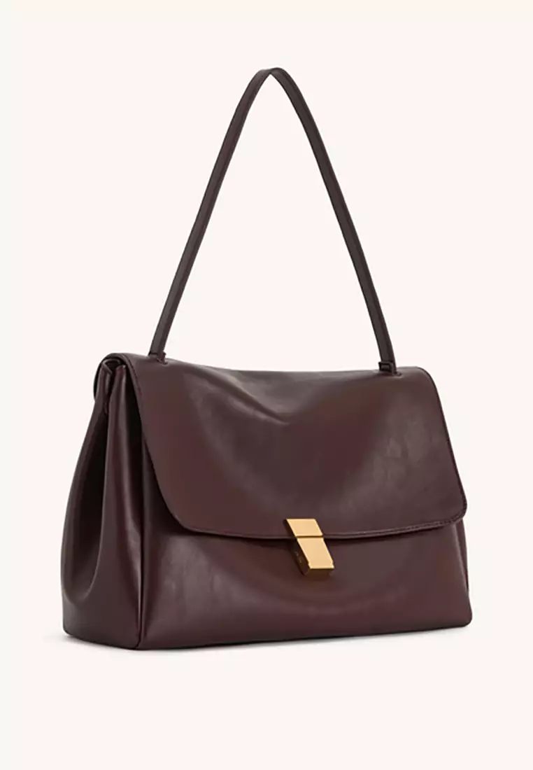 Hilary Shoulder Bag - Deep Burgundy