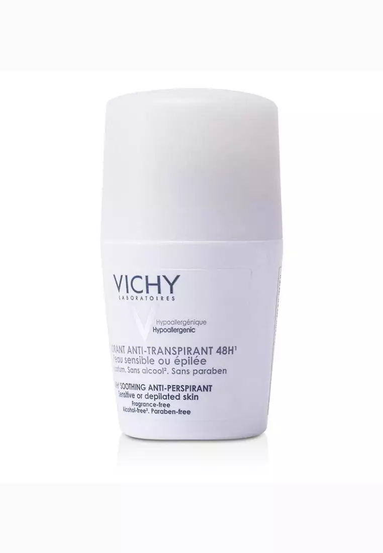 Vichy - 48hr Soothing Anti-Perspirant Roll-On (For Sensitive / Depilated Skin) 50ml/1.69oz