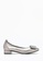 PAZZION silver Oversized Bow Square Toe Pumps F1DF7SHFC44B73GS_1