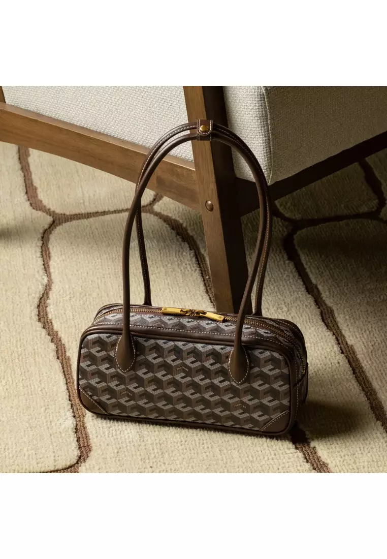 Marcelo Shoulder Bag Chestnut Brown