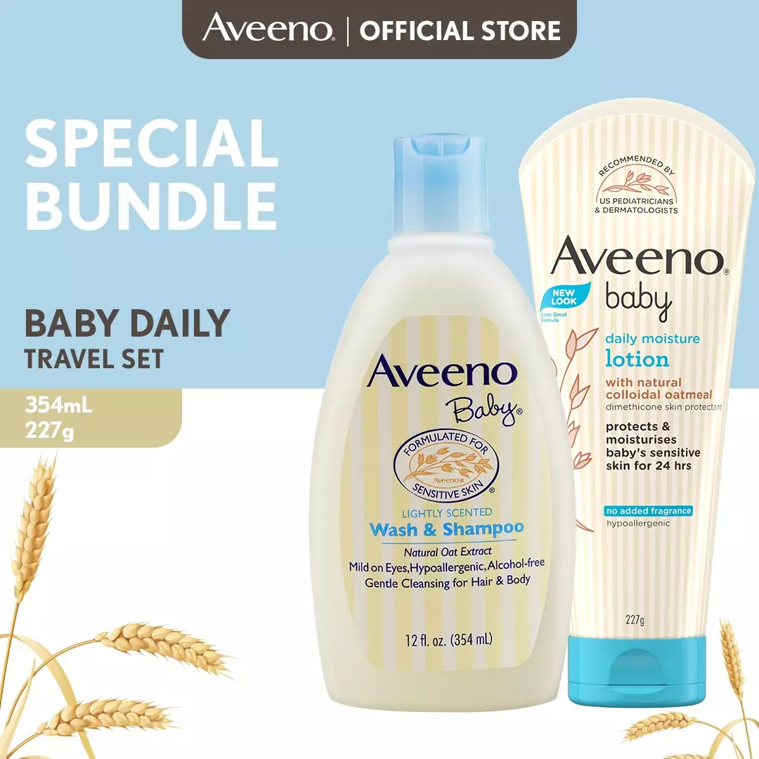 Aveeno Baby Daily Moisture Travel Set