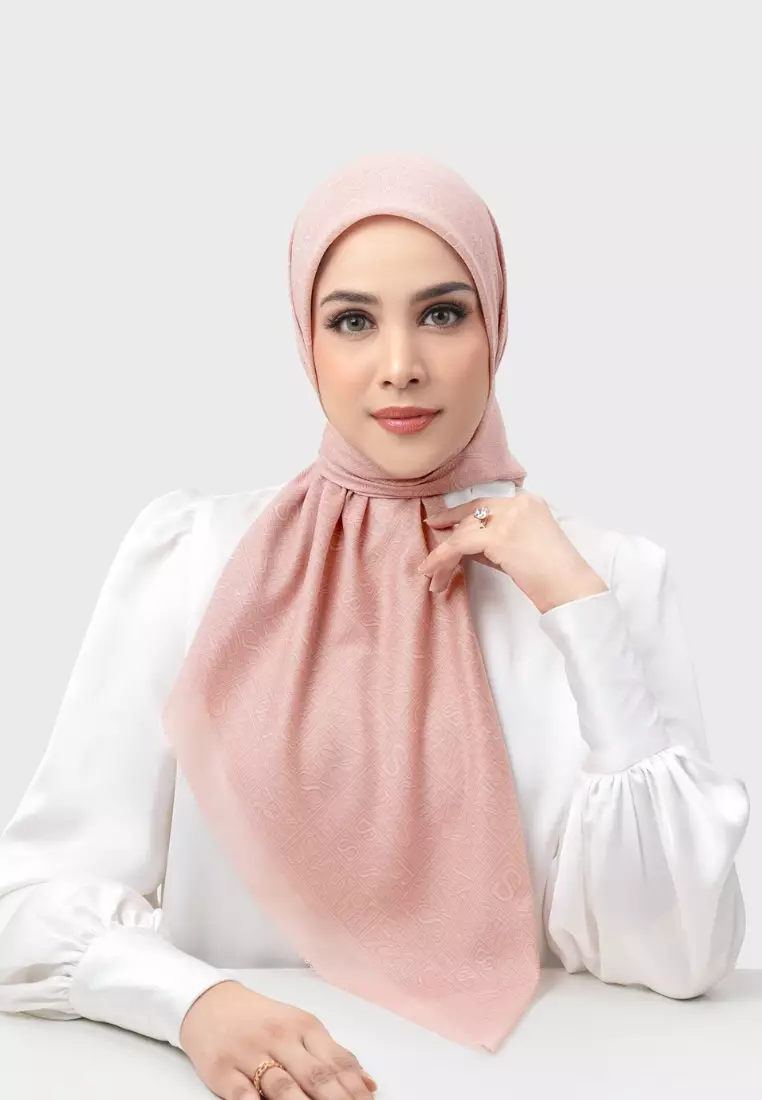 Typograph Square - Peach Beige