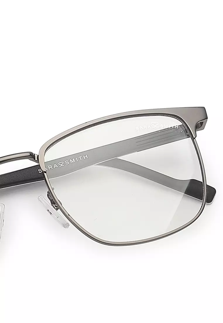 Unisex Photochromic Square Sunglasses (Kacamata Hitam) - Abu-Abu