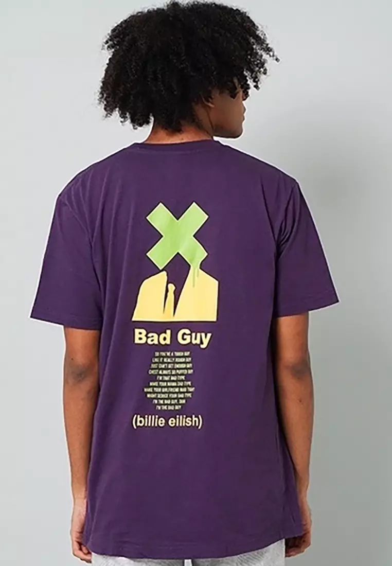 LGS Street - Badguy - Kaos - Streetwear - Ungu - Unisex - ST.30.H045.022