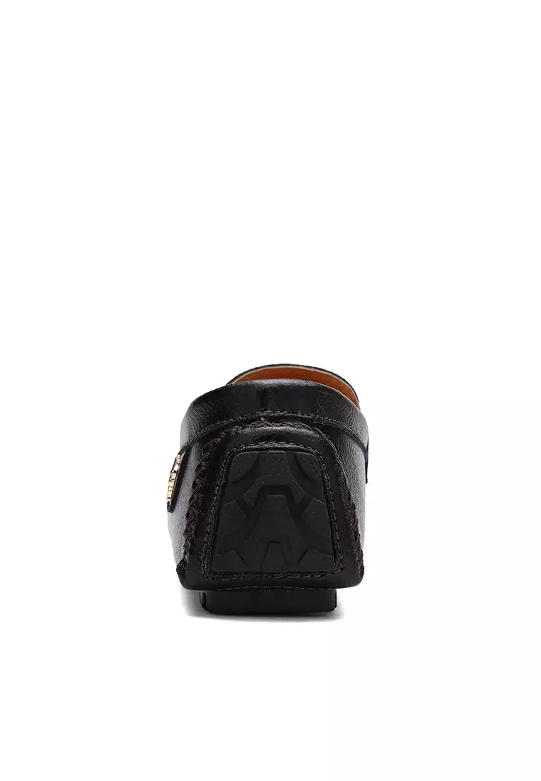 Color Matching Leather Loafers & Boat Shoes YY3237