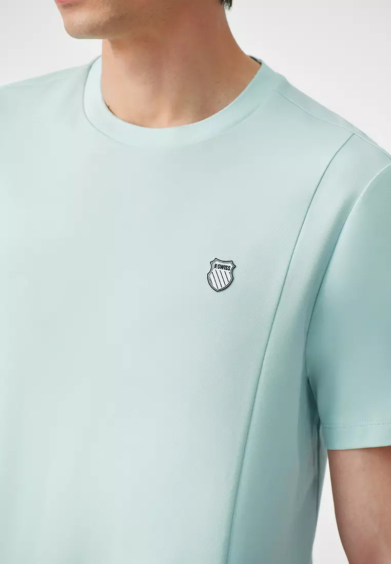 男裝 K-SWISS LOGO 防曬抗UV涼感T裇