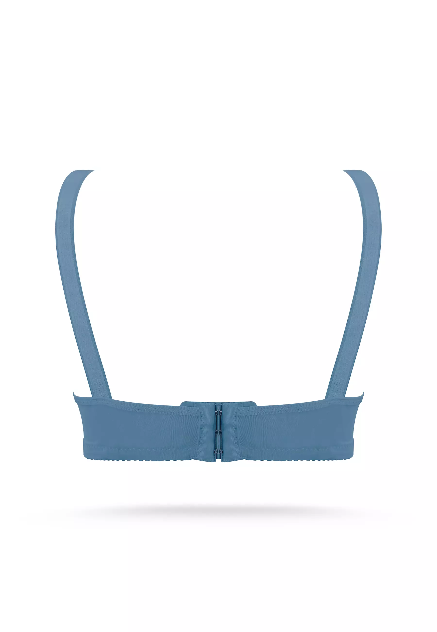 Wimiu BH Bra Wanita BH Tanpa Kawat Busa Tipis 3 Kaitan Bra 100211