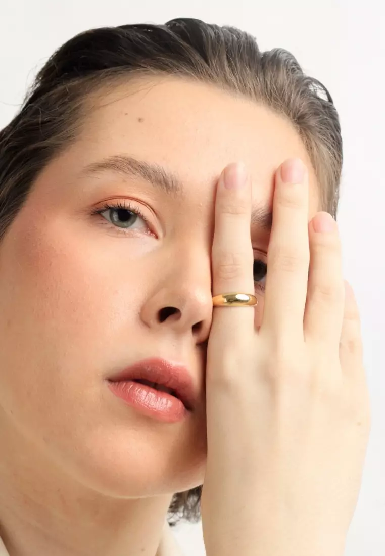 Cupola Slim 18K Gold Ring