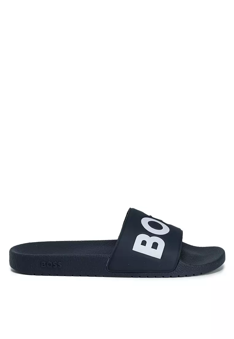 Logo Slide Sandals - BOSS Business