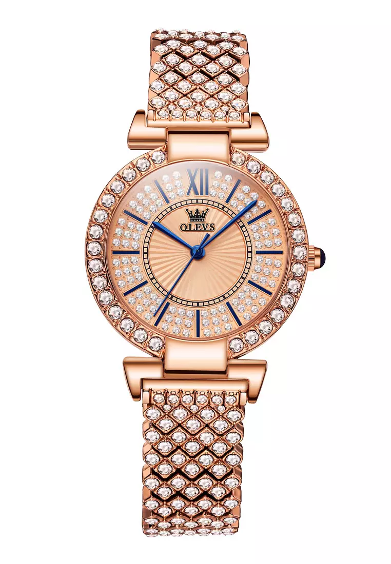 Buy OLEVS Olevs Crystalline Ladies Bracelet Watch 2024 Online