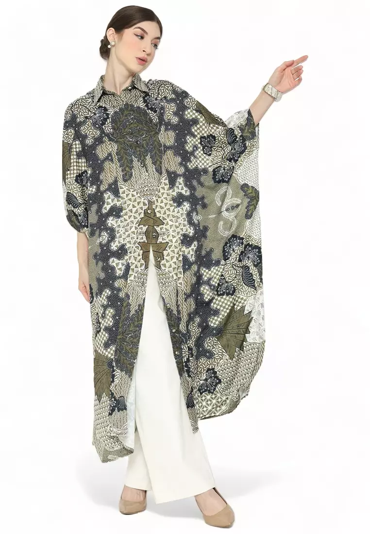Kanzi Collared Kaftan