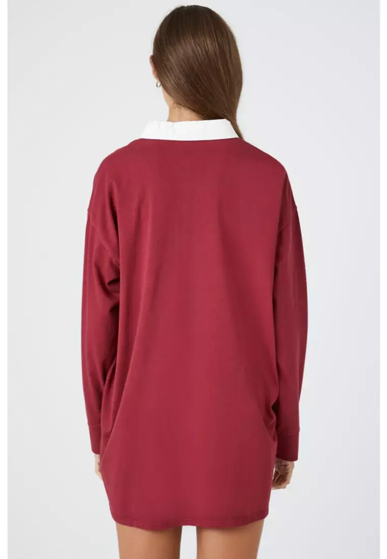 Red t shirt store dress forever 21