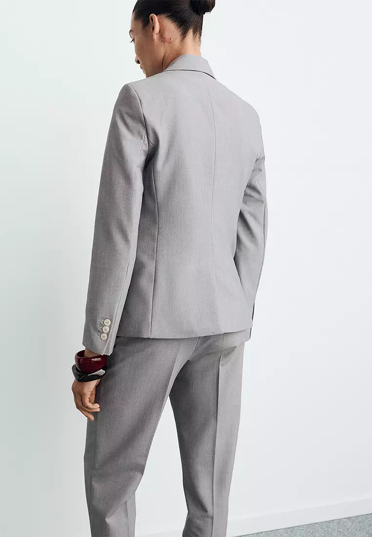 Fitted Suit Jacket