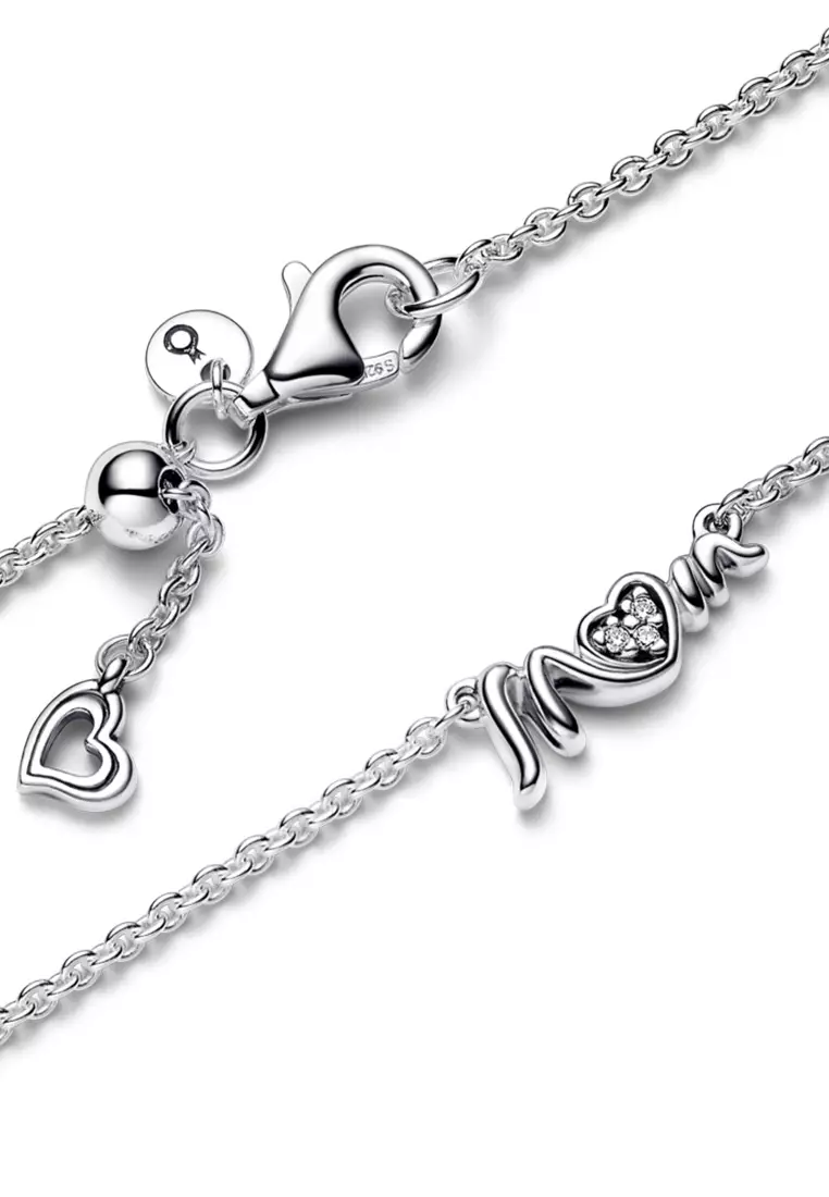 Pandora Mum Pavé Collier Necklace (45cm)