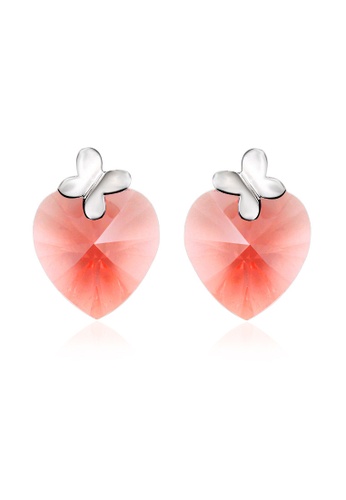 Urban Outlier pink OUXI Peach Love Earrings OU821AC43LSQMY_1