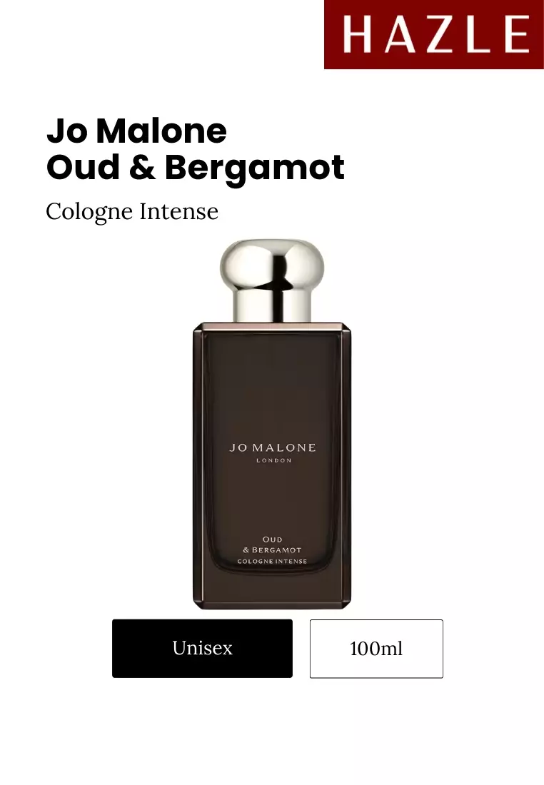 Oud & Bergamot Unisex Cologne Intense 100 ml