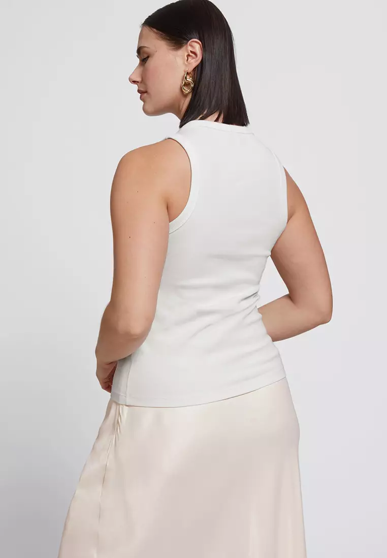 Fitted Jersey Tank Top