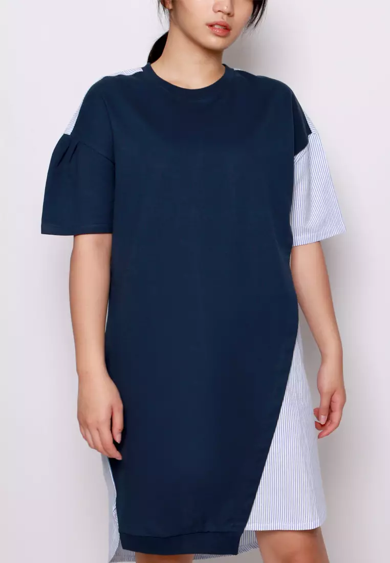 Midi Dress Asymmetry