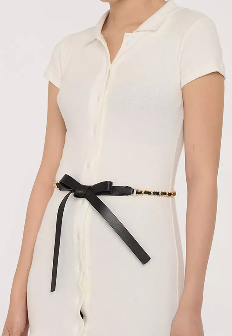 Bow Tie Color Matching Belt MYF-MY-022