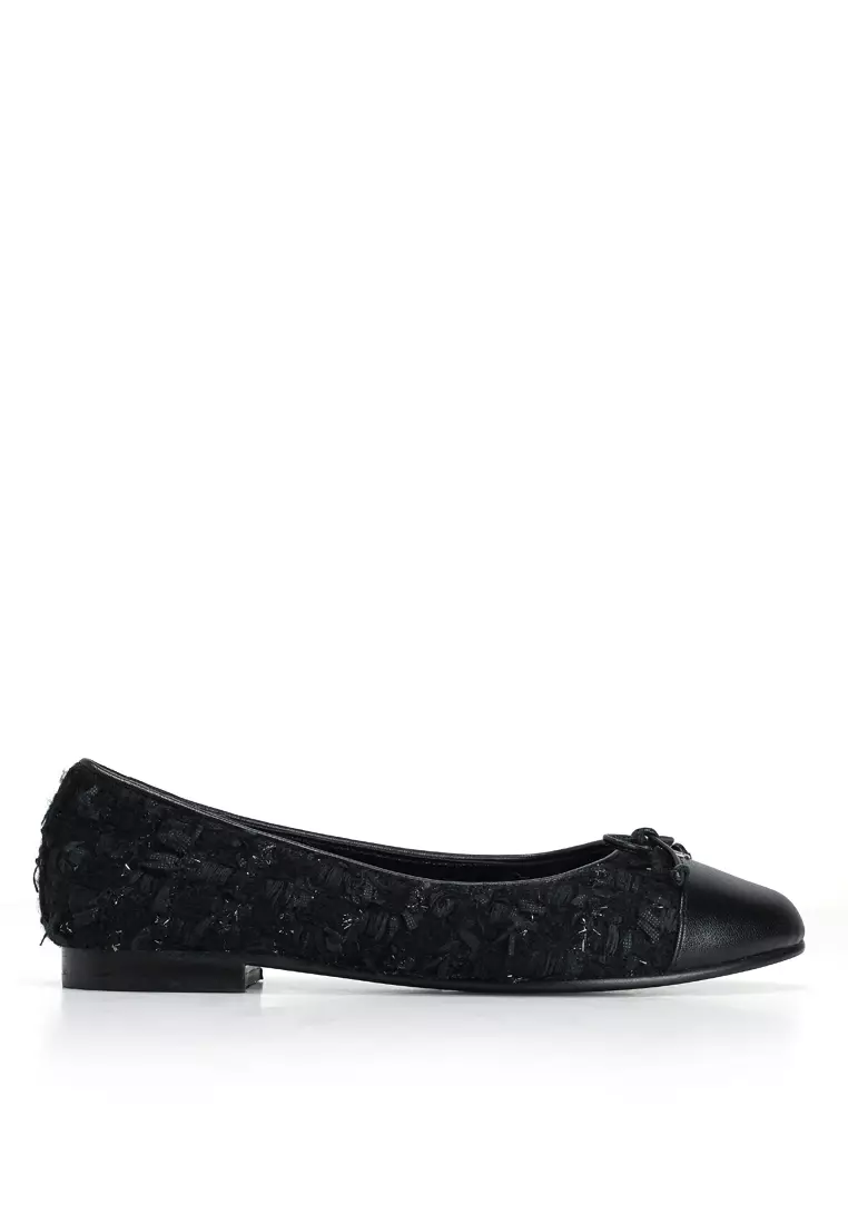 Cap-Toe Ballet Flats