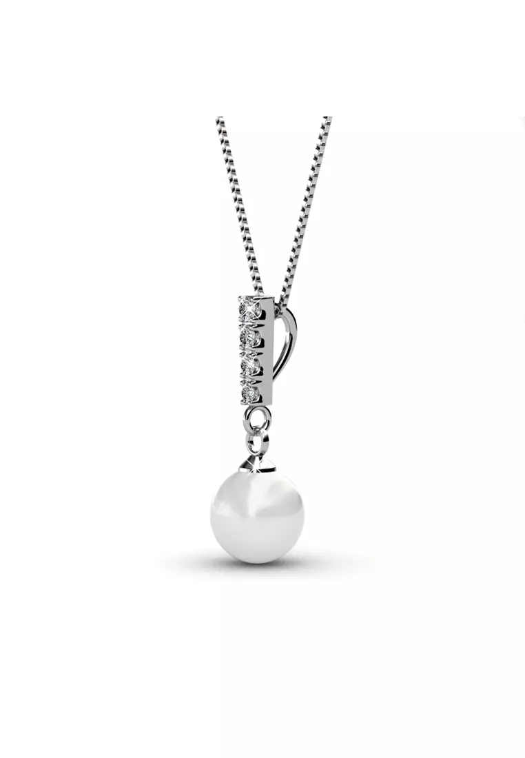 Mercury Pendant - Kalung Crystal Swarovski by Her Jewellery