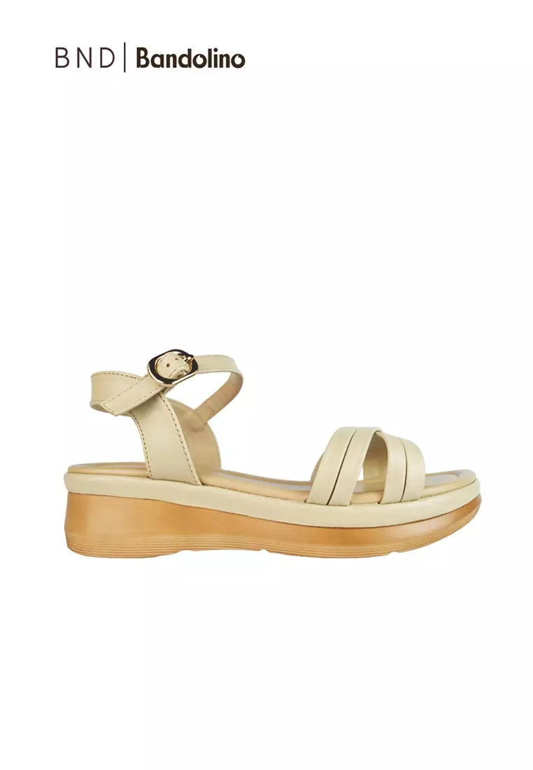 Discount on Bandolino  shoes - SKU: Bnd - Bandolino Inna Sandals 22230 Bone