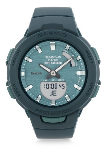 Jual Baby G Casio Baby G Jam Tangan Wanita Green Resin Bsa B100ac 3adr Original Zalora Indonesia