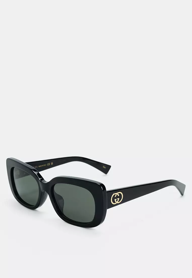 Gucci Interlocking G Low Nose Bridge Fit Sunglasses 2026 | Buy