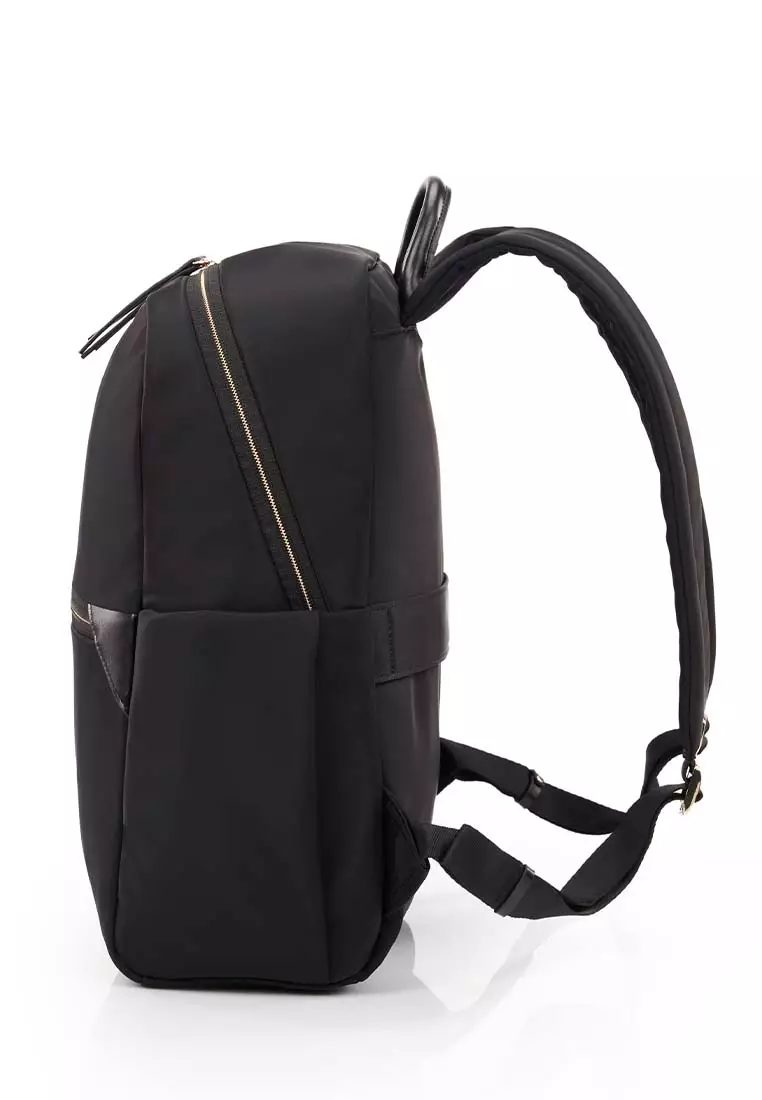 PRUDENCE ECO BACKPACK 14.1" STRAP ANTM - BLACK