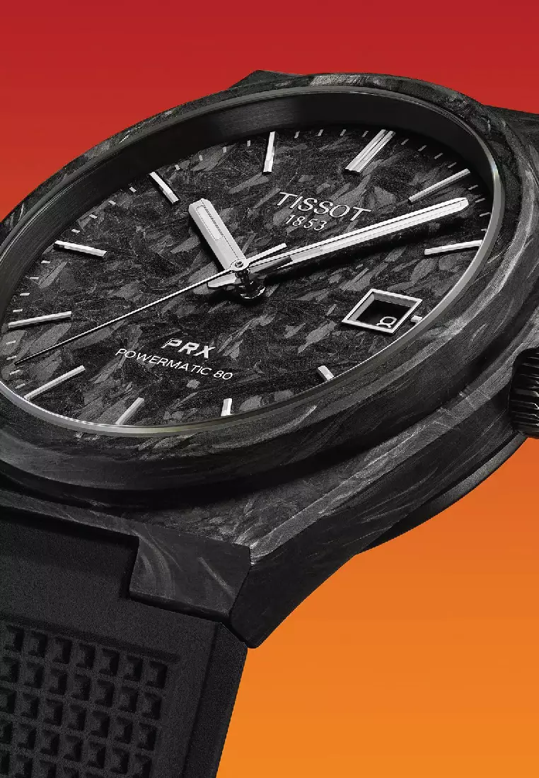 Buy Tissot Tissot PRX Powermatic 80 Carbon Men's Watch