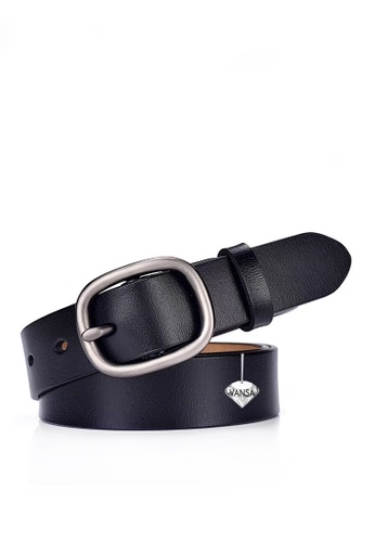 Twenty Eight Shoes black VANSA Simple Cowhide Belt  VAW-Bt003S C8205AC6066C39GS_1