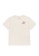 The North Face white The North Face Women's Short Sleeve Dome Graphic Pocket T-Shirt Gardenia White FB495AAD718AABGS_1